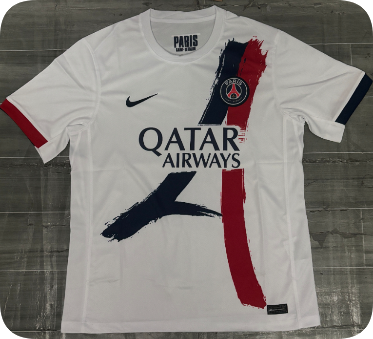 PSG Jordan Fourth Stadium Shirt 24 25 Home and away New adult 2024-25 psg soccer jersey 10-20 days. It will arrive in your country