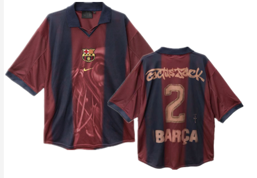 2000/01 Barcelona Retro jersey Home and away adult Retro 2000-01 Barcelona soccer jersey 10-18 days. About to reach your country