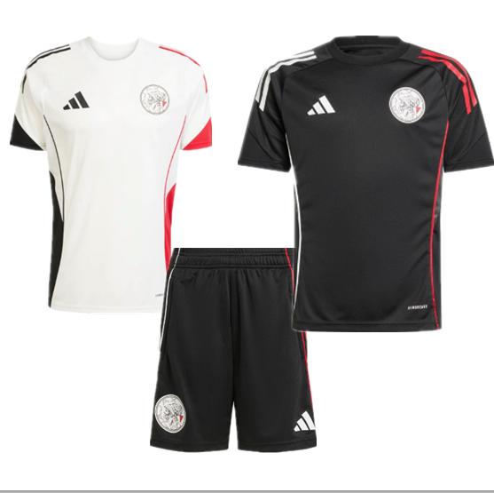 25 26 kids kit New training Ajax jersey adult kit  Home and away New adult  25 26 Ajax soccer jersey 10-20 days. It will arrive in your country