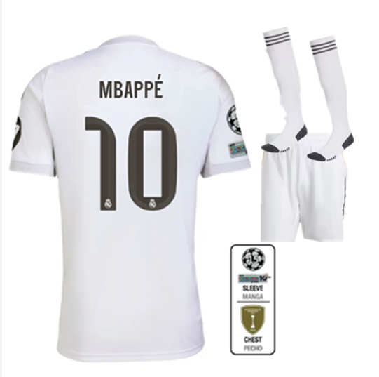 2025 2026  Real Madrid jersey new Home and away adult  kit  kids kit  25 26  Real Madrid soccer jersey 10-20 days. It will arrive in your country