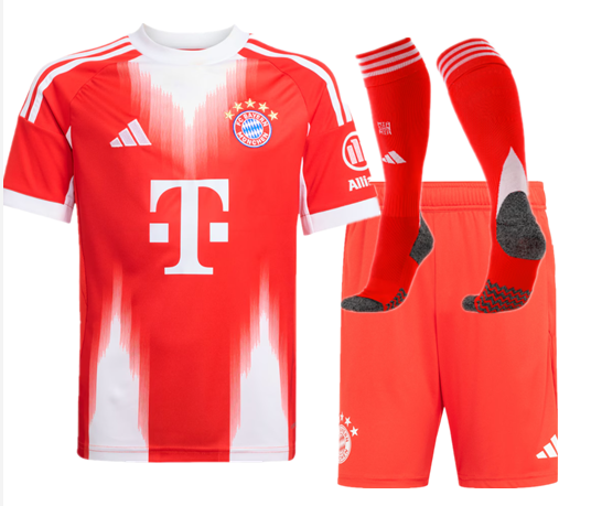 Bayern Munich  jersey new Home and away adult  kit  kids kit  25 26 Bayern Munich soccer jersey 10-20 days. It will arrive in your country