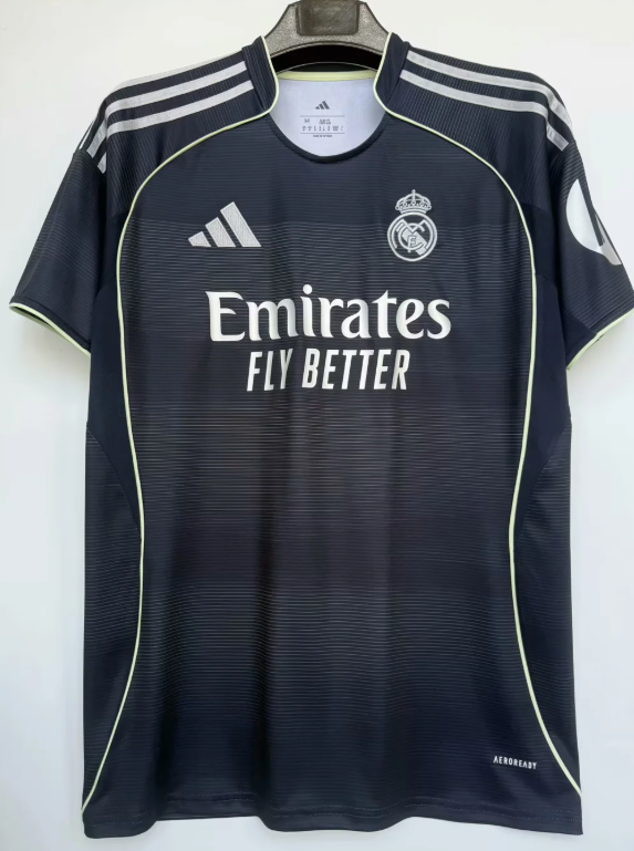 25 26 Real Madrid jerse Home and away 2025 2026 Real Madrid soccer jersey 10-20 days. It will arrive in your country