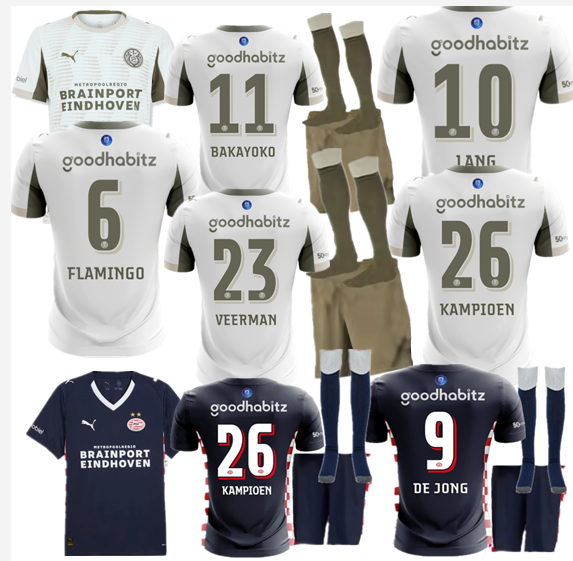 25 26 PSV Eindhoven jersey new Home and away adult  kit  kids kit  25 26 PSV Eindhoven soccer jersey 10-20 days. It will arrive in your country