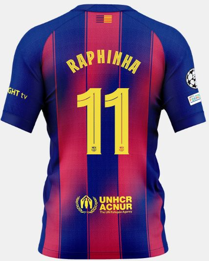 25 26  Barcelona jerse Home and away 2025 2026 Barcelona soccer jersey 10-20 days. It will arrive in your country