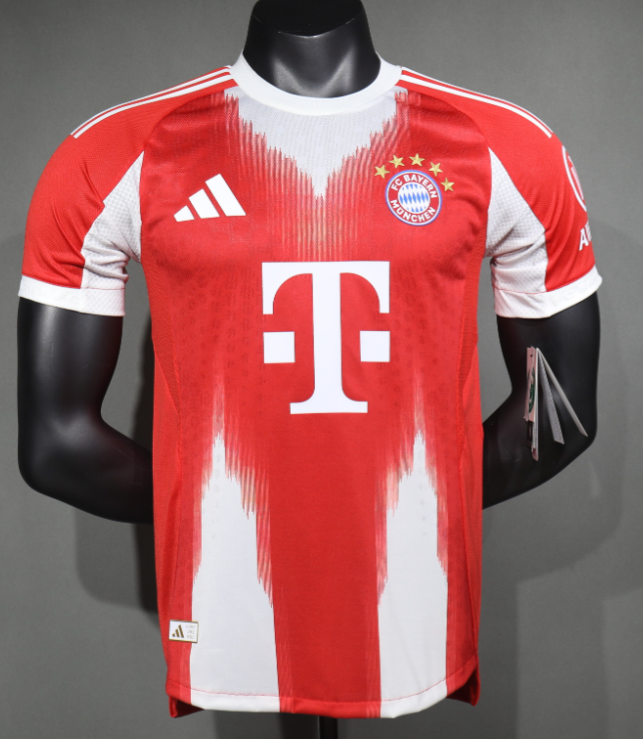 25 26 Bayern Munich Player edition  jersey Home and away New adult 25 26 Bayern Munich soccer jersey 10-20 days. It will arrive in your country