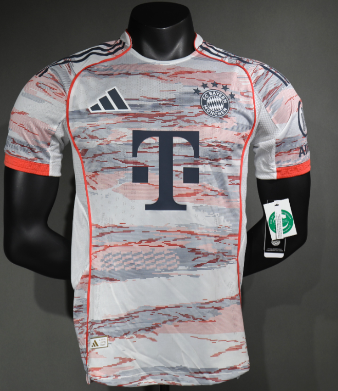 25 26 Bayern Munich Player edition  jersey Home and away New adult 25 26 Bayern Munich soccer jersey 10-20 days. It will arrive in your country