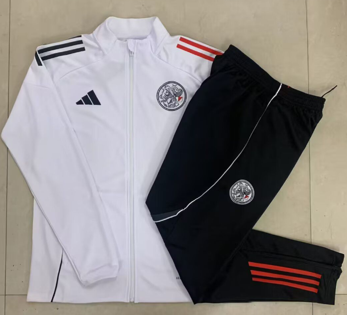 2025 2026 Ajax training coat jacket  jersey kids kit adult kit New 25 26 Ajax coat jacket soccer jersey 10-20 days. It will arrive in your country