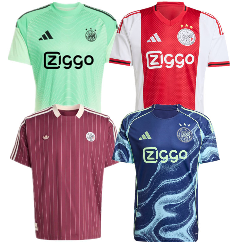 Ajax jersey Home and away 25 26  Ajax soccer jersey 10-20 days. It will arrive in your country