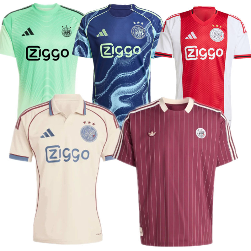Ajax jersey Home and away 25 26  Ajax soccer jersey 10-20 days. It will arrive in your country