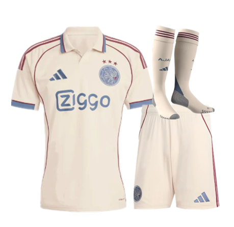 2025 2026  Ajax jersey new Home and away adult  kit  kids kit  25 26  Ajax soccer jersey 10-20 days. It will arrive in your country