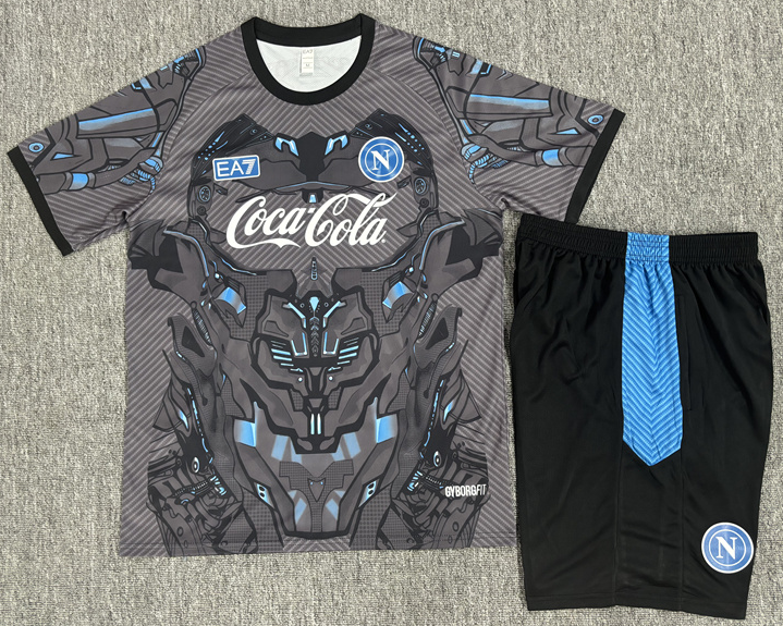 25 26 kids kit New training Napoli jersey adult kit  Home and away New adult  25 26 Napoli soccer jersey 10-20 days. It will arrive in your country