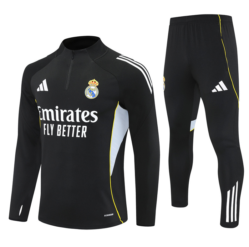 New 25 26 Real Madrid training coat jacket  jersey kids kit adult kit New 2025 2026 Real Madrid training coat jacket soccer jersey 10-20 days. It will arrive in your country