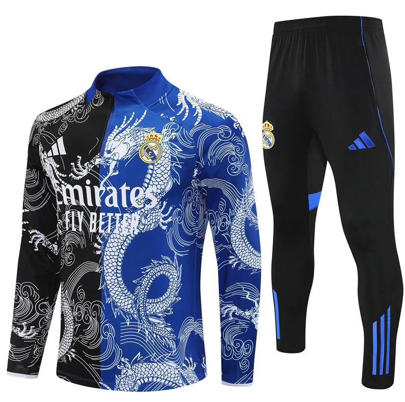 New 25 26 Real Madrid training coat jacket  jersey kids kit adult kit New 2025 2026 Real Madrid training coat jacket soccer jersey 10-20 days. It will arrive in your country