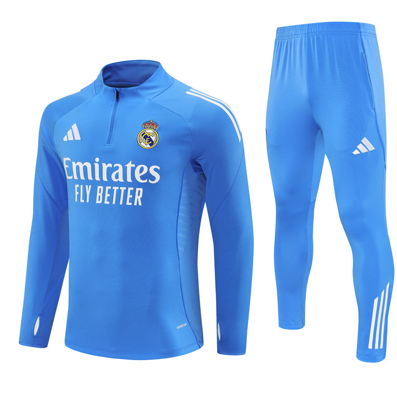 New 25 26 Real Madrid training coat jacket  jersey kids kit adult kit New 2025 2026 Real Madrid training coat jacket soccer jersey 10-20 days. It will arrive in your country