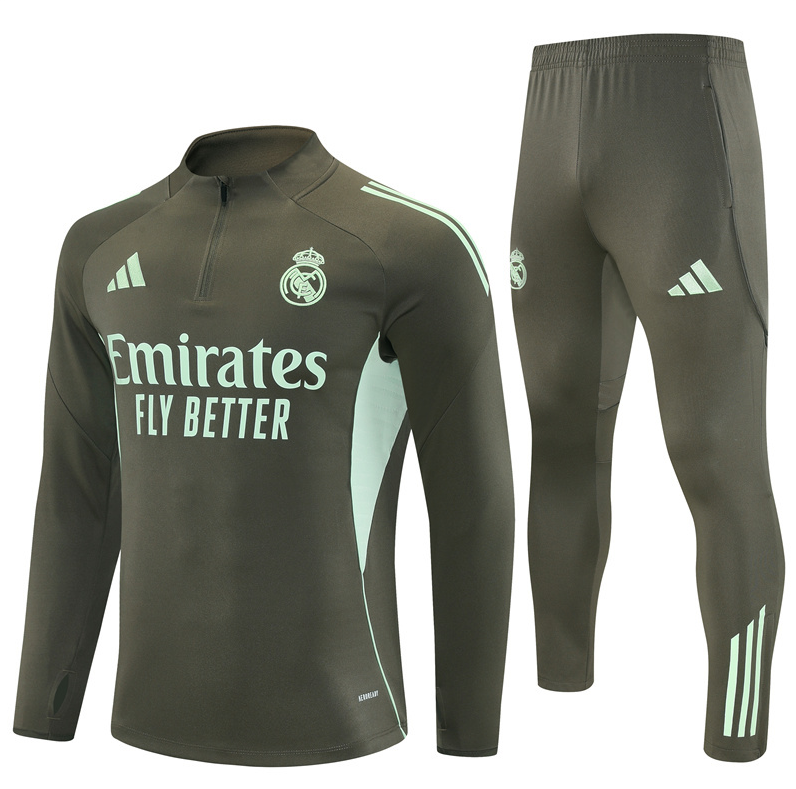 New 25 26 Real Madrid training coat jacket  jersey kids kit adult kit New 2025 2026 Real Madrid training coat jacket soccer jersey 10-20 days. It will arrive in your country