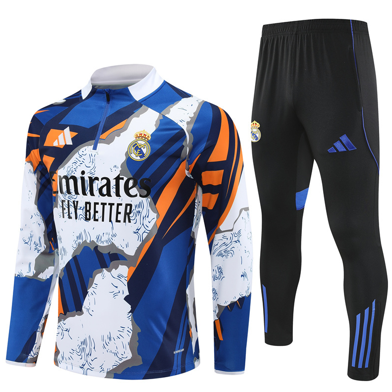 New 25 26 Real Madrid training coat jacket  jersey kids kit adult kit New 2025 2026 Real Madrid training coat jacket soccer jersey 10-20 days. It will arrive in your country