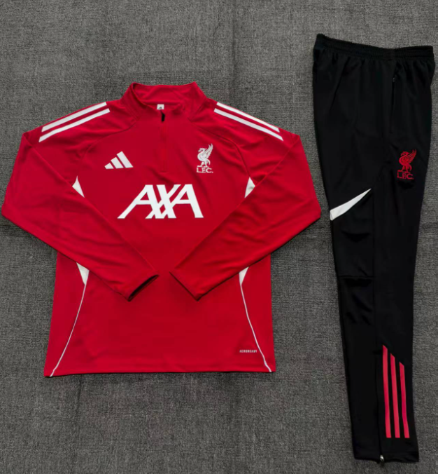 New 2025 2026 Liverpool training coat jacket jersey kids kit adult kit New 25 26 Liverpool coat jacket soccer jersey 10-20 days. It will arrive in your country