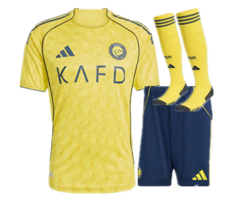 2025 2026 Al-Nassr jersey new Home and away adult  kit  kids kit  25 26 Al-Nassr soccer jersey 10-20 days. It will arrive in your country