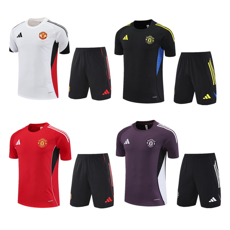 New 25 26 Manchester United jersey Pocket zipper pants kids kit New training adult kit Home and away 2025 2026 Manchester United soccer jersey 10-20 days. It will arrive in your country