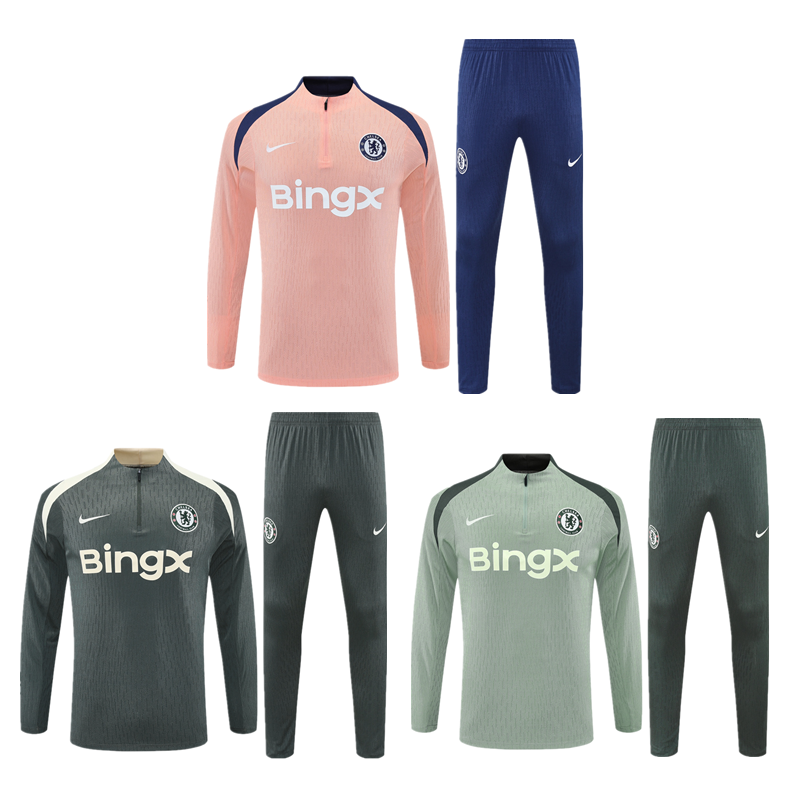 New 25 26 Chelsea jersey Pocket zipper pants kids kit New training adult kit Home and away 2025 2026 Chelsea soccer jersey 10-20 days. It will arrive in your country