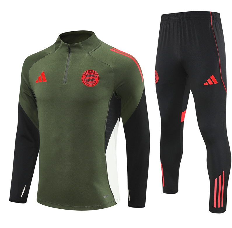 New 2025 2026 Bayern Munich jersey Pocket zipper pants kids kit New training adult kit 25 26 Bayern Munich soccer jersey 10-20 days. It will arrive in your country