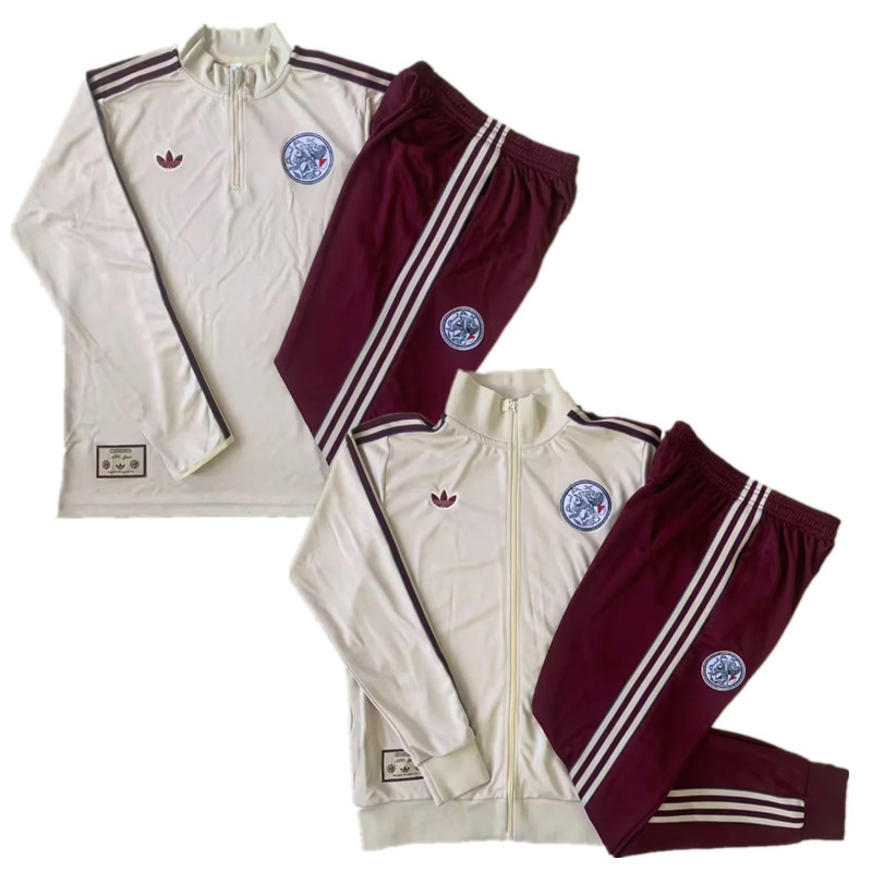 New Ajax training coat jacket Jordan jersey Pocket zipper pants adult kit New 2025 2026 Ajax coat jacket soccer jersey 10-20 days. It will arrive in your country