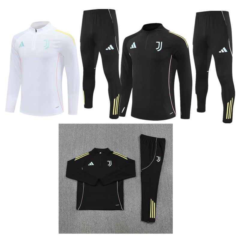 New 2025 2026 Juventus jersey Pocket zipper pants kids kit New Juventus training adult kit Home and away 25 26 Juventus soccer jersey 10-20 days. It will arrive in your country