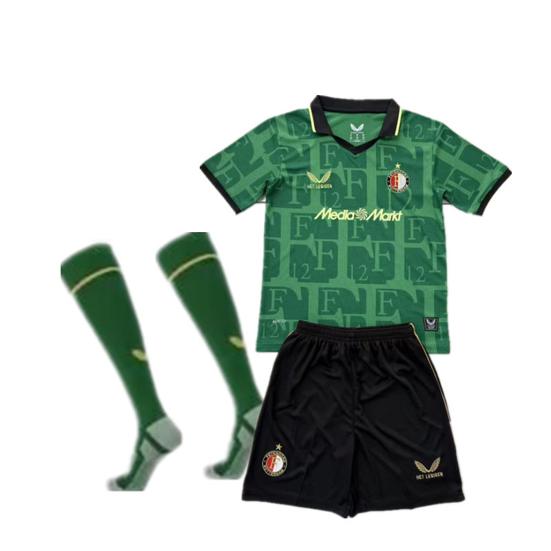 2025 2026 Feyenoord jersey new adult  kit  kids kit  25 26  Feyenoord soccer jersey 10-20 days. It will arrive in your country