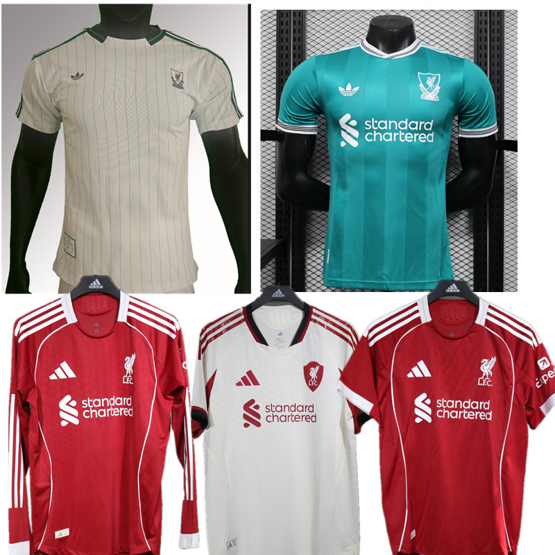 Player edition 25 26 Liverpool jerseyHome and away New adult 2025 2026 Liverpool soccer jersey 10-20 days. It will arrive in your country