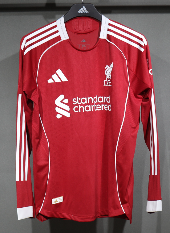 Player edition 25 26 Liverpool jerseyHome and away New adult 2025 2026 Liverpool soccer jersey 10-20 days. It will arrive in your country