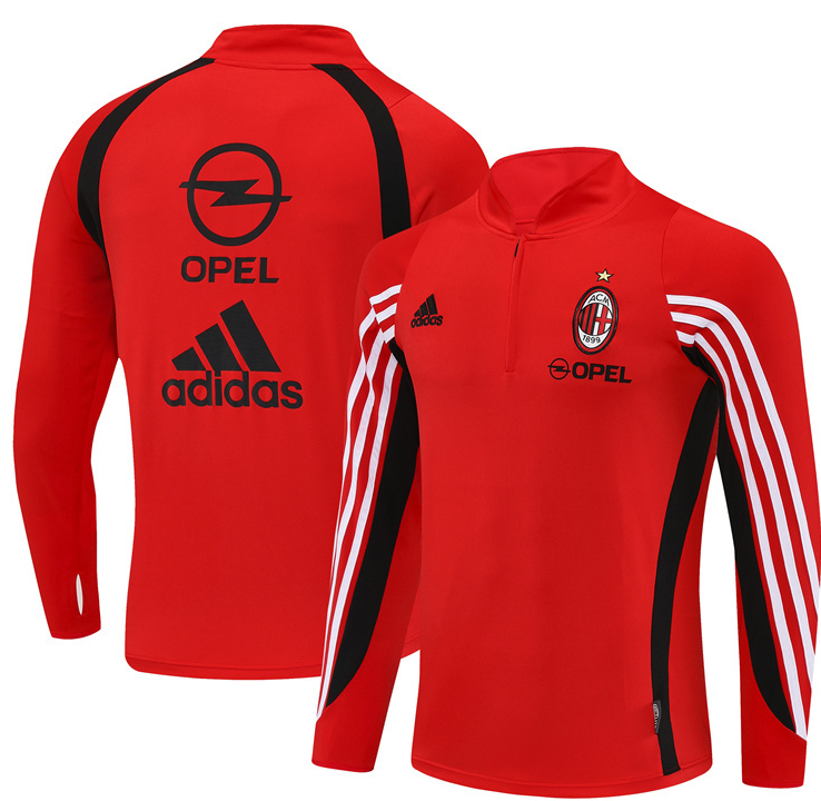 Retro AC Milan jersey New Retro training adult kit 25 26 AC Milan soccer jersey 10-20 days. It will arrive in your country