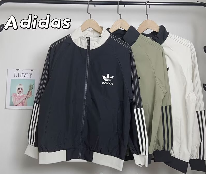New model clover Adidas casual counter model windbreaker
