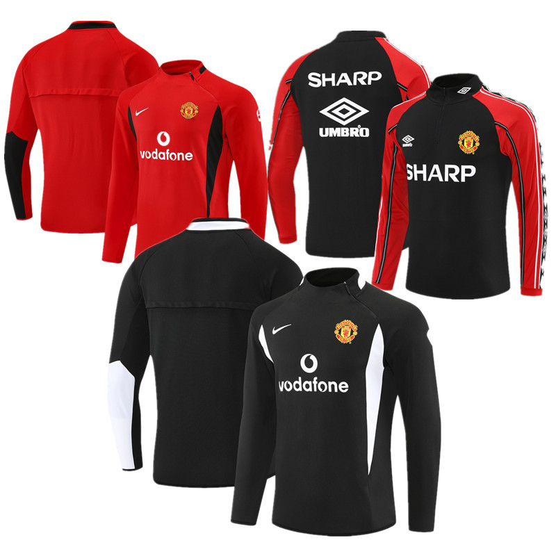 Retro Manchester United jersey New Retro training adult kit 25 26 Manchester United soccer jersey 10-20 days. It will arrive in your country