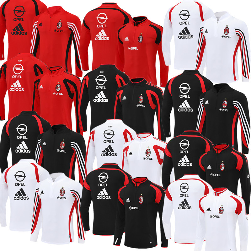 Retro AC Milan jersey New Retro training adult kit 25 26 AC Milan soccer jersey 10-20 days. It will arrive in your country