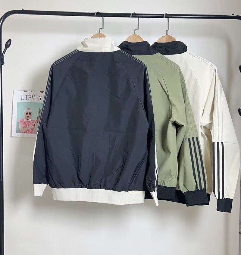 New model clover Adidas casual counter model windbreaker