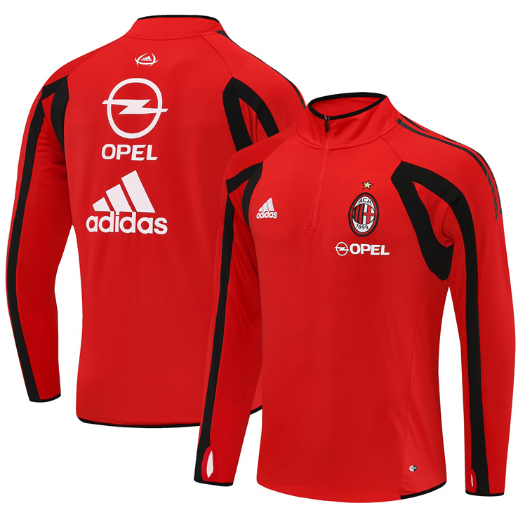 Retro AC Milan jersey New Retro training adult kit 25 26 AC Milan soccer jersey 10-20 days. It will arrive in your country