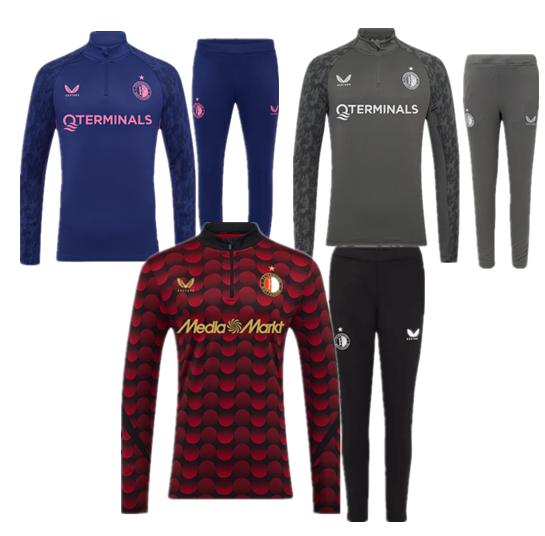 New   Feyenoord kids kit New training coat jacket Ajax jersey adult kit  kids kit  25 26 Feyenoord soccer jersey 10-20 days. It will arrive in your country