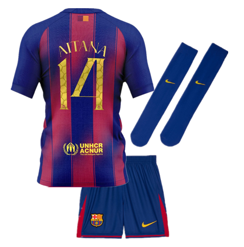 New Barcelona jersey new Home and away adult  kit  kids kit 25 26 Barcelona soccer jersey 10-20 days. It will arrive in your country