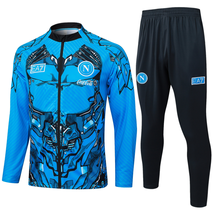 New  25 26 Naples training coat jacket  jersey adult kit New 2025 2026 napoli coat  jacket soccer jersey 10-20 days. It will arrive in your country