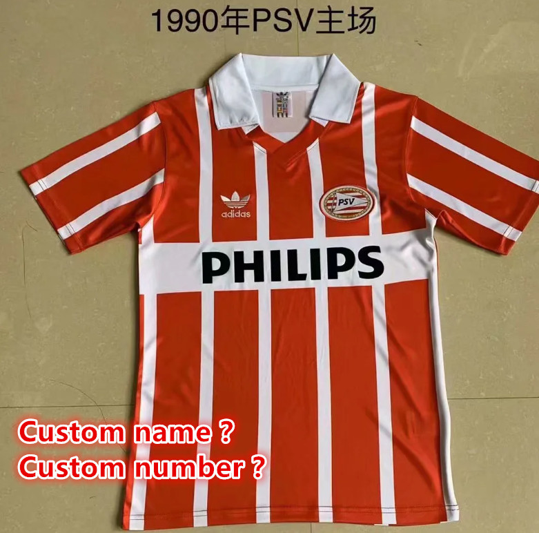 PSV Retro jersey  Home and away adult Retro PSV Eindhoven soccer jersey 10-20 days. It wi Retro jersey  Home and away New adult Retro Bayern Munich soccer jersey 10-20 days. It will arrive in your country days. It will arrive in y