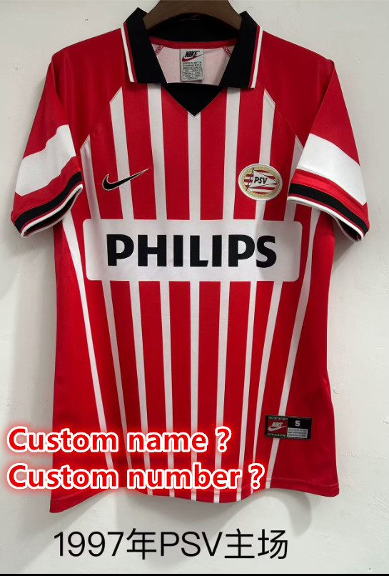 PSV Retro jersey  Home and away adult Retro PSV Eindhoven soccer jersey 10-20 days. It wi Retro jersey  Home and away New adult Retro Bayern Munich soccer jersey 10-20 days. It will arrive in your country days. It will arrive in y