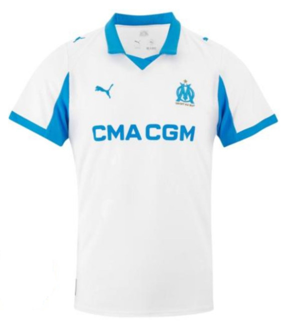 2025 2026 Marseille jersey Home and away 25 26 Marseille soccer jersey 10-20 days. It will arrive in your country