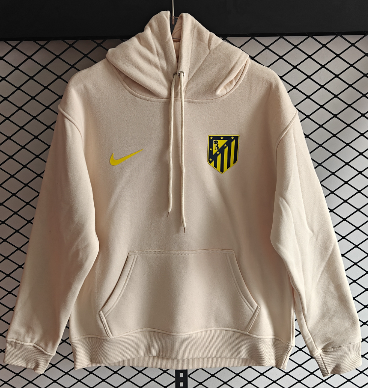 Atletico Madrid Thick fleece pullover and coat  training coat jacket jersey adult kit New 25 26 Atletico Madrid jacket soccer jersey 10-20 days. It will arrive in your country