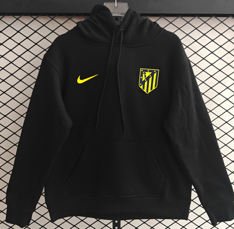 Atletico Madrid Thick fleece pullover and coat  training coat jacket jersey adult kit New 25 26 Atletico Madrid jacket soccer jersey 10-20 days. It will arrive in your country