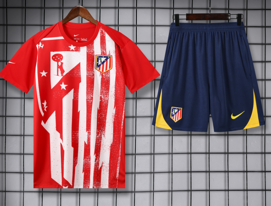 25 26 Atletico Madrid Training jersey Home and away  kit  2025 2026 Atletico Madrid  soccer jersey 10-20 days. It will arrive in your country