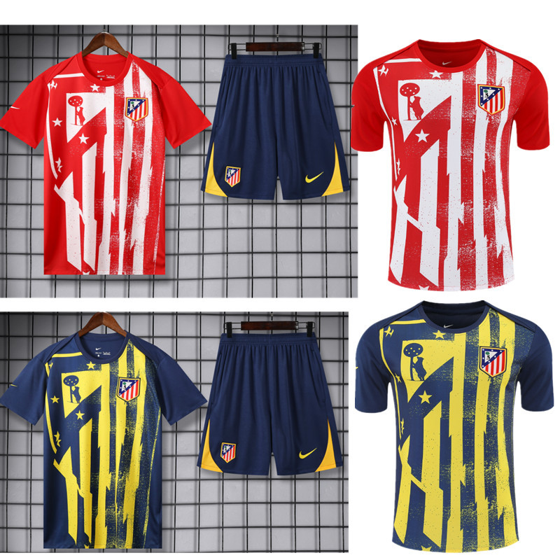 25 26 Atletico Madrid Training jersey Home and away  kit  2025 2026 Atletico Madrid  soccer jersey 10-20 days. It will arrive in your country