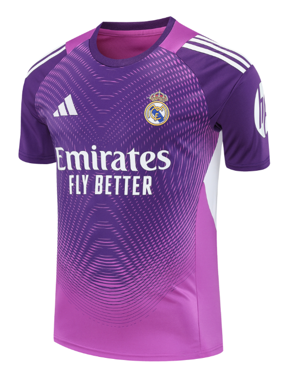 25 26 Real Madrid Training jersey Home and away 2025 2026 Real Madrid soccer jersey 10-20 days. It will arrive in your country