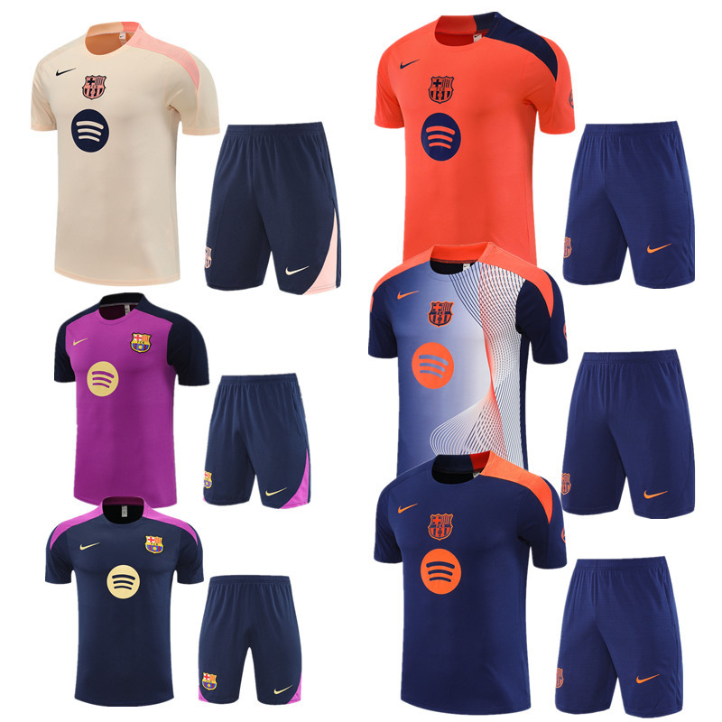 kids kit New training 25 26 Barcelona jersey adult kit Home and away Pocket zipper pants 2025 2026 Barcelona soccer jersey 10-20 days. It will arrive in your country