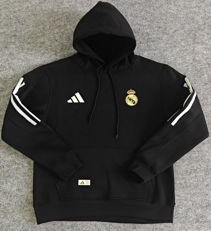 Real Madrid training coat jacket jersey Thick fleece pullover and coat adult kit New 25 26 Real Madrid jacket soccer jersey 10-20 days. It will arrive in your country