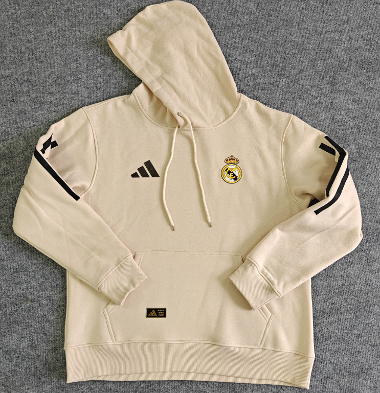 Real Madrid training coat jacket jersey Thick fleece pullover and coat adult kit New 25 26 Real Madrid jacket soccer jersey 10-20 days. It will arrive in your country